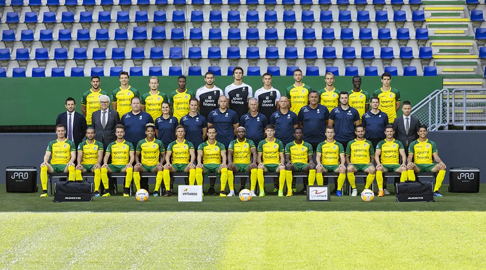 elftalfoto fortuna sittard 2018 2019