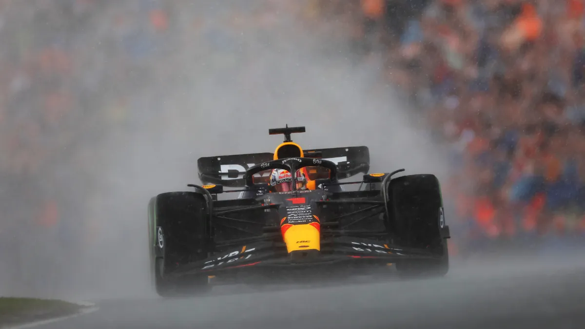 f1gp14 zandvoort max verstappen tijdens de race