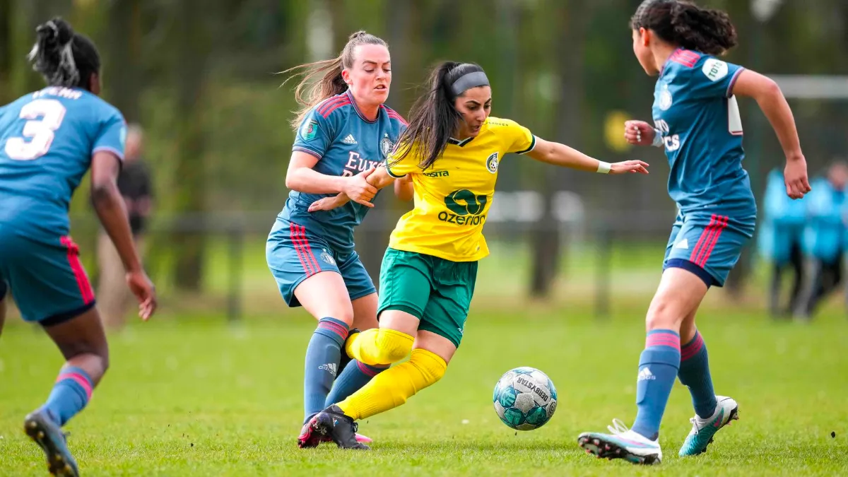 feyenoord fortuna vrouwen oefenduel