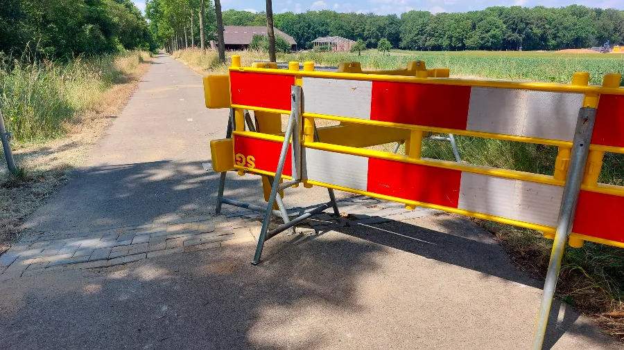 fietspad bergerweg einidhausen berg aan de maas