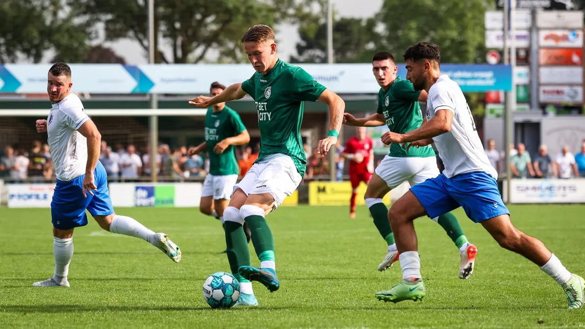 foto oefenduel fortuna sittard bij eindse boys