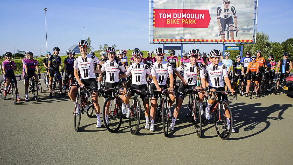 geslaagde ladies only training met team sunweb
