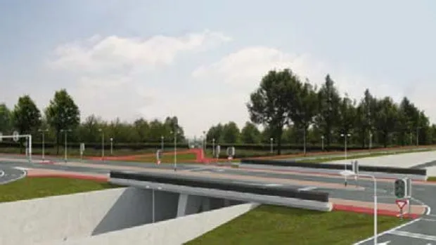 hasseltsebaan dr nolenslaan ongelijkvloerse kruising