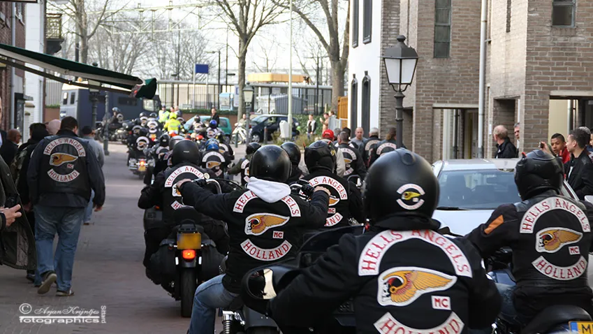 hells angels in sittard foto arjan krijntjes