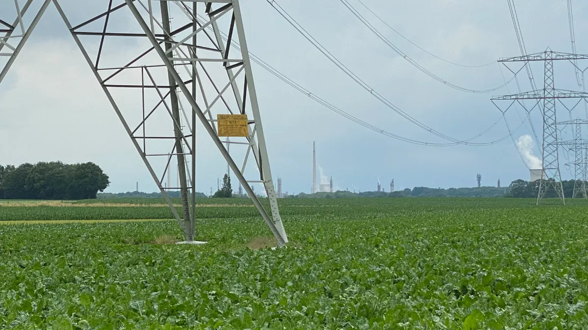 hoogspanning en industrie chemelot