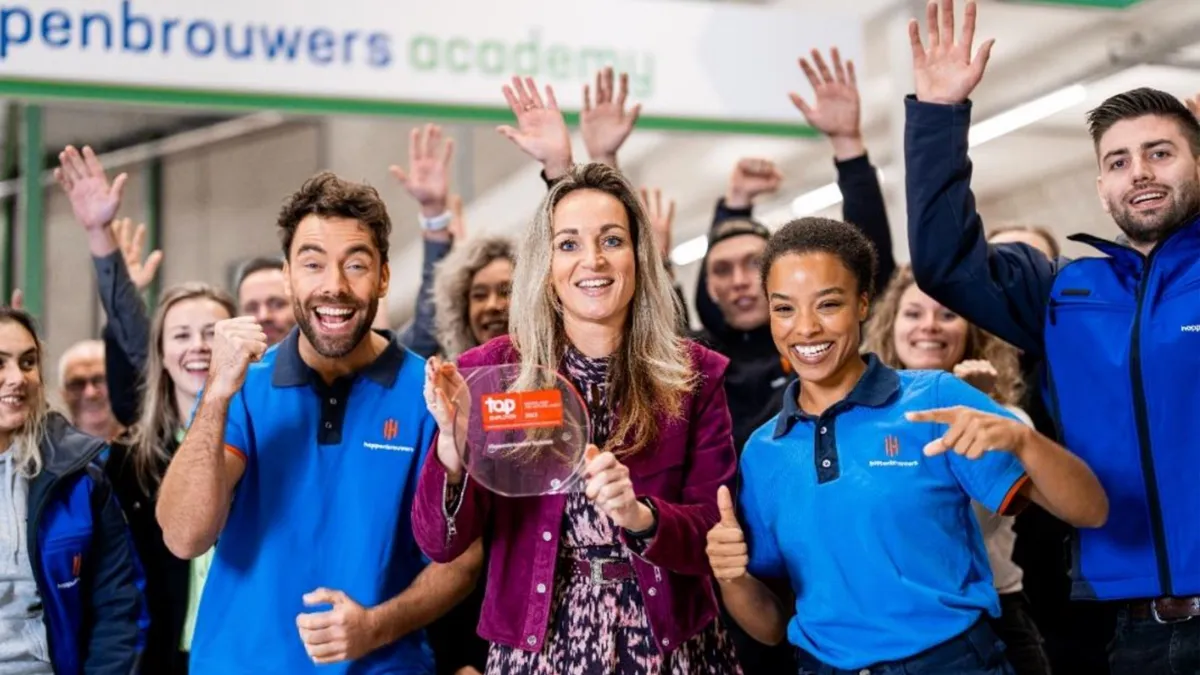 hoppenbrouwers derde jaar top employer award