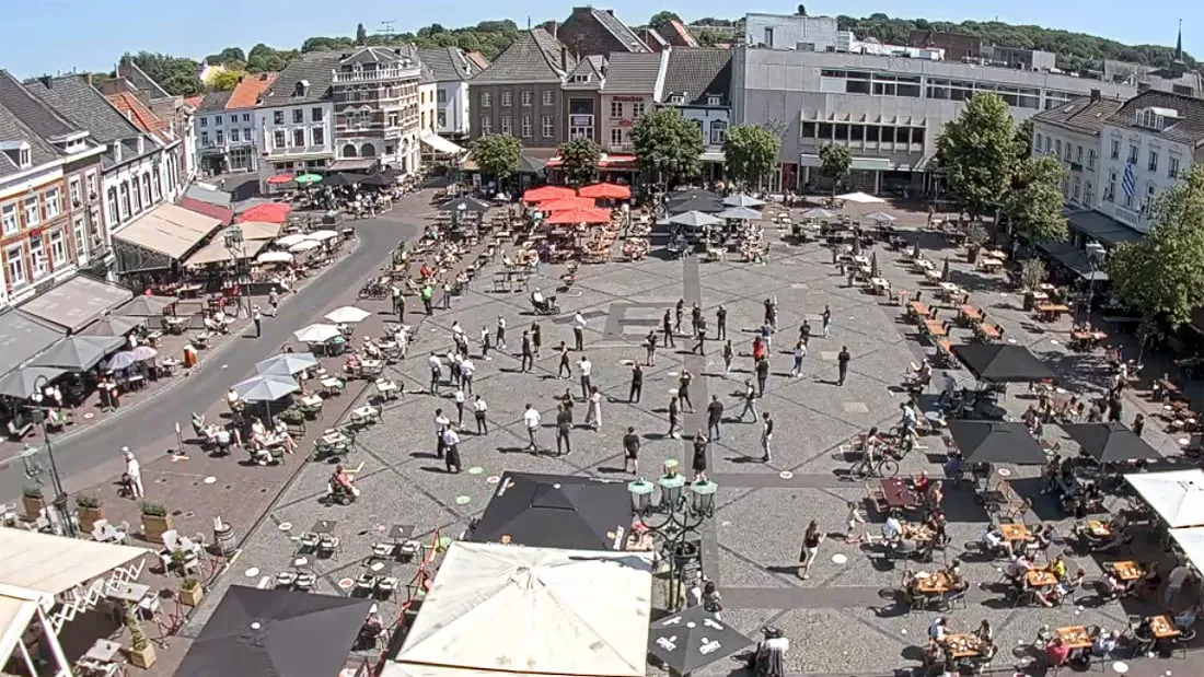 horecaflashmob markt sittard