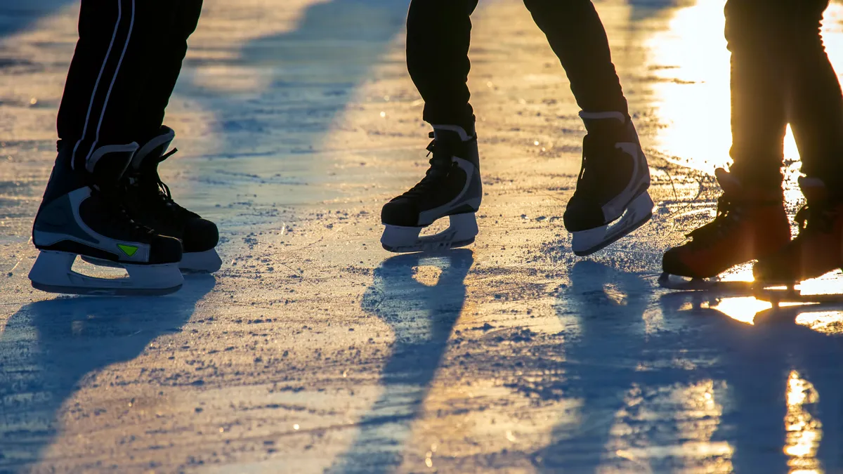 ijshockeyschaatsen natuurijs schaatsen winter