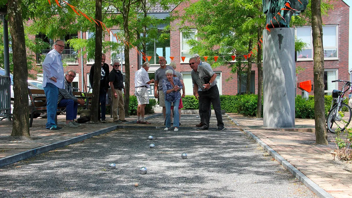 jeu de boules in buchten