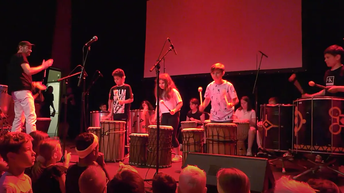 jeugdmuziekfestival bij de domijnen