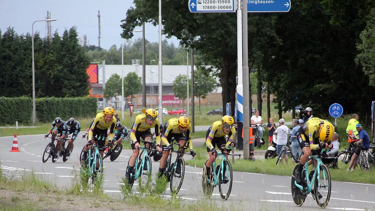 jumbo visma hammer sittard geleen 2019 ploegenachtervolging