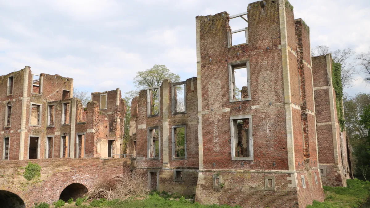 kasteelruine kasteeelpark born