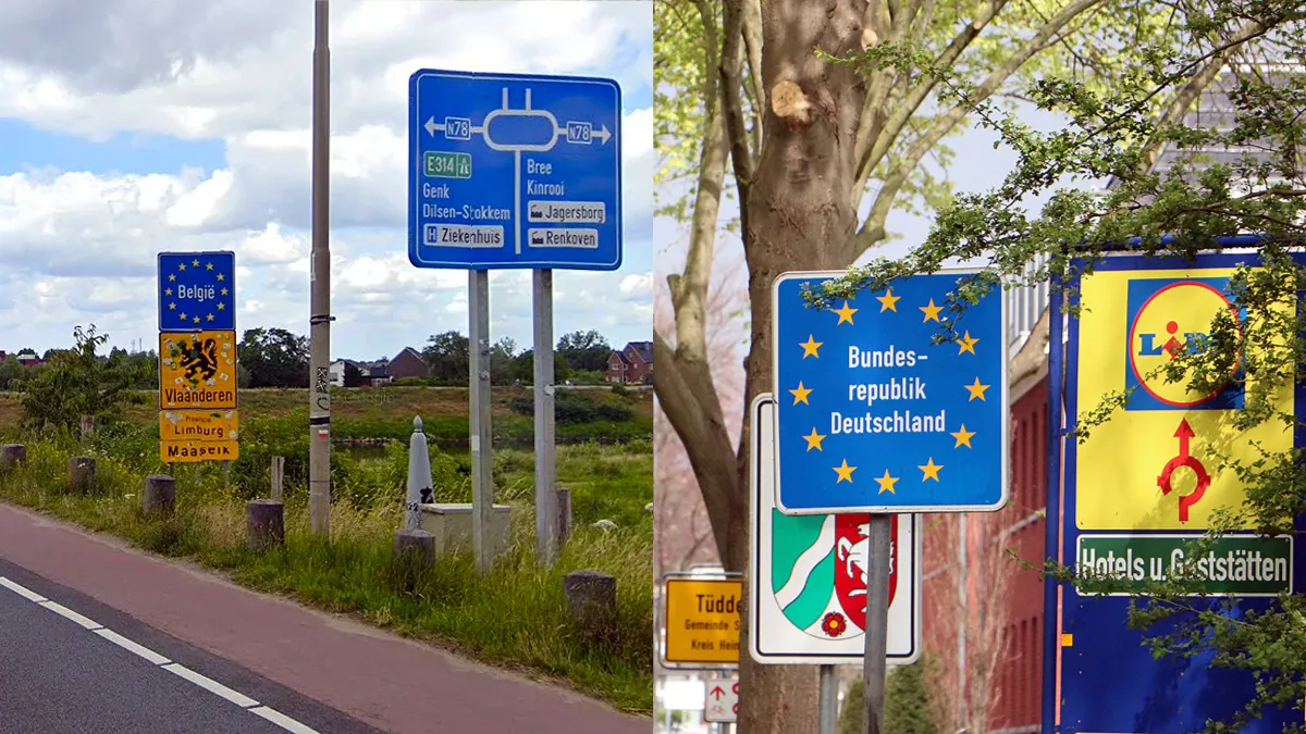 landsgrenzen van sittard geleen