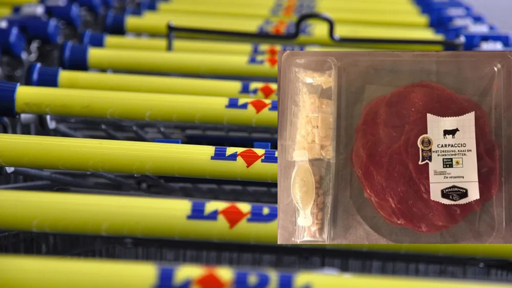 lidl roept carpaccio terug wegens stec