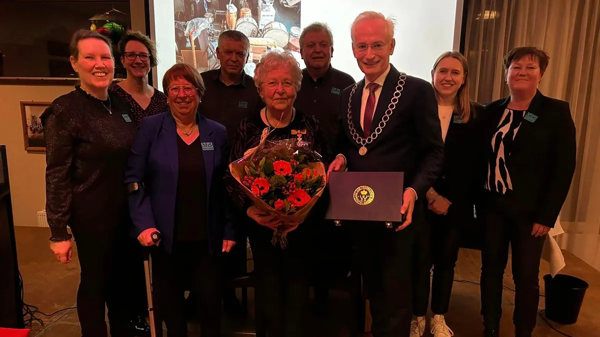 lintje voor mevrouw knops verjans uit guttecoven