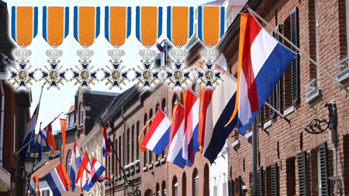 lintjesregen met koningsdag