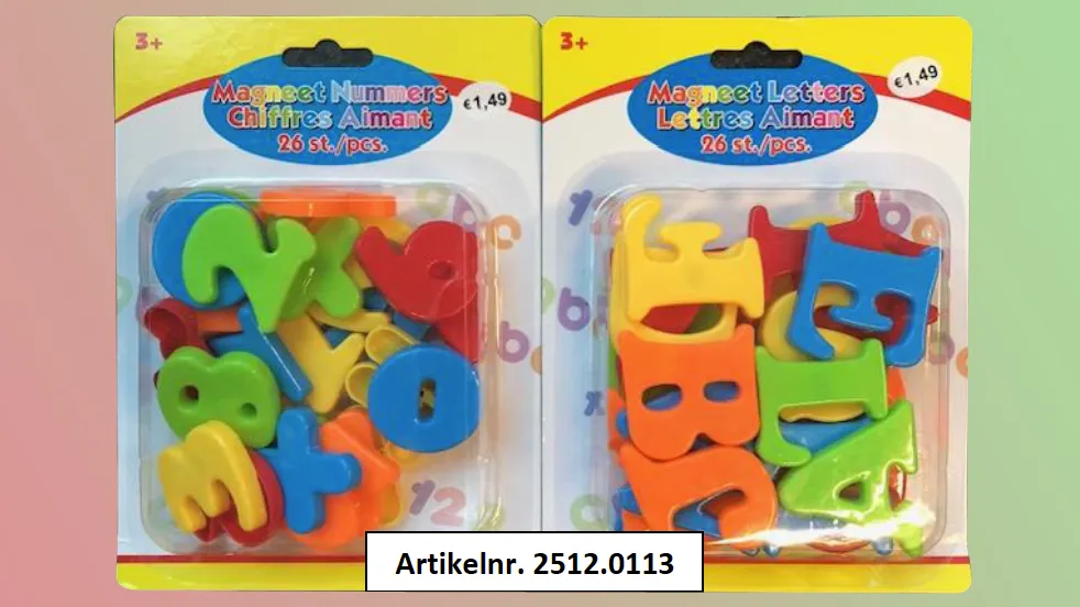 magneetletters wibra