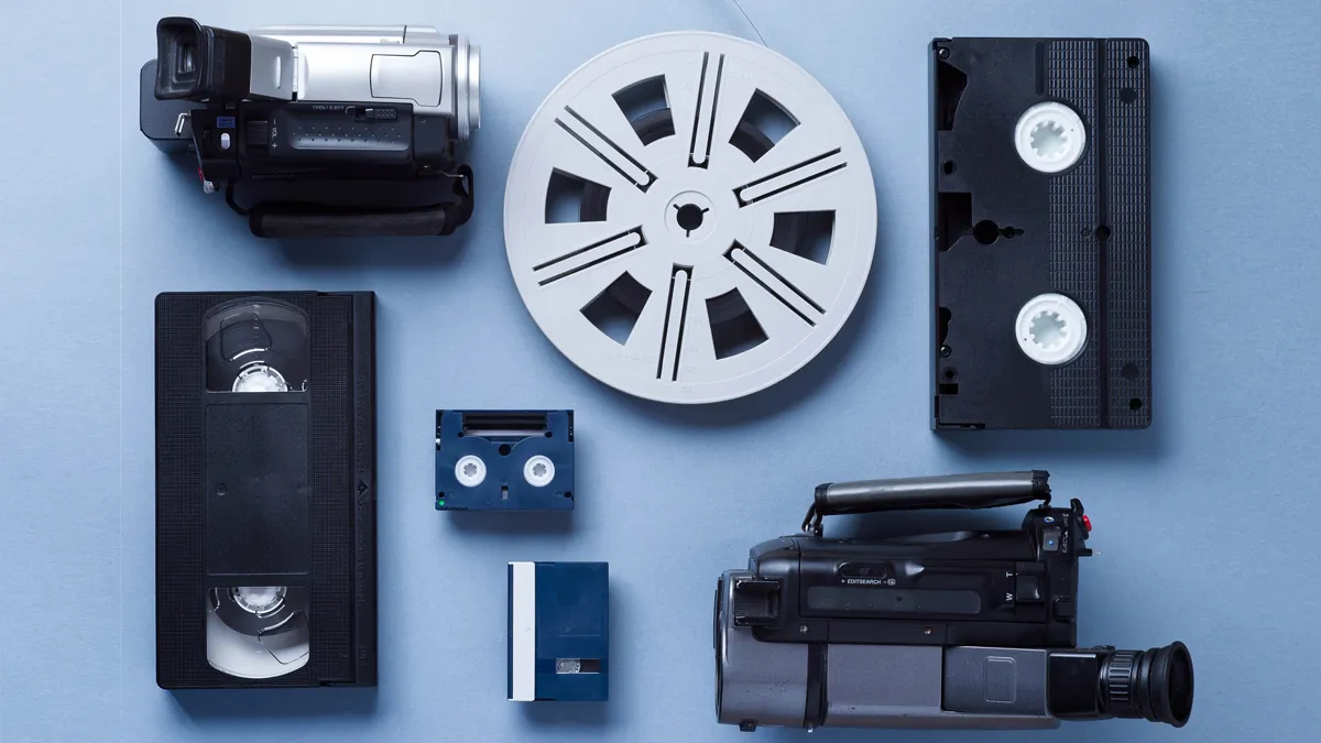 mobireel super8film videocassettes