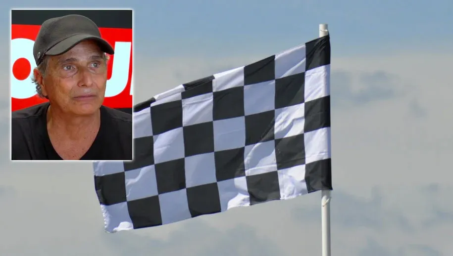 nelson piquet formule 1 geblokte vlag checkered flag