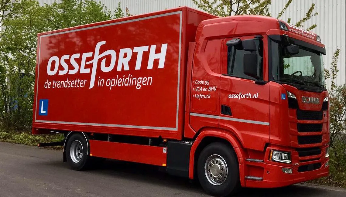 nieuwe leswagen voor osseforth
