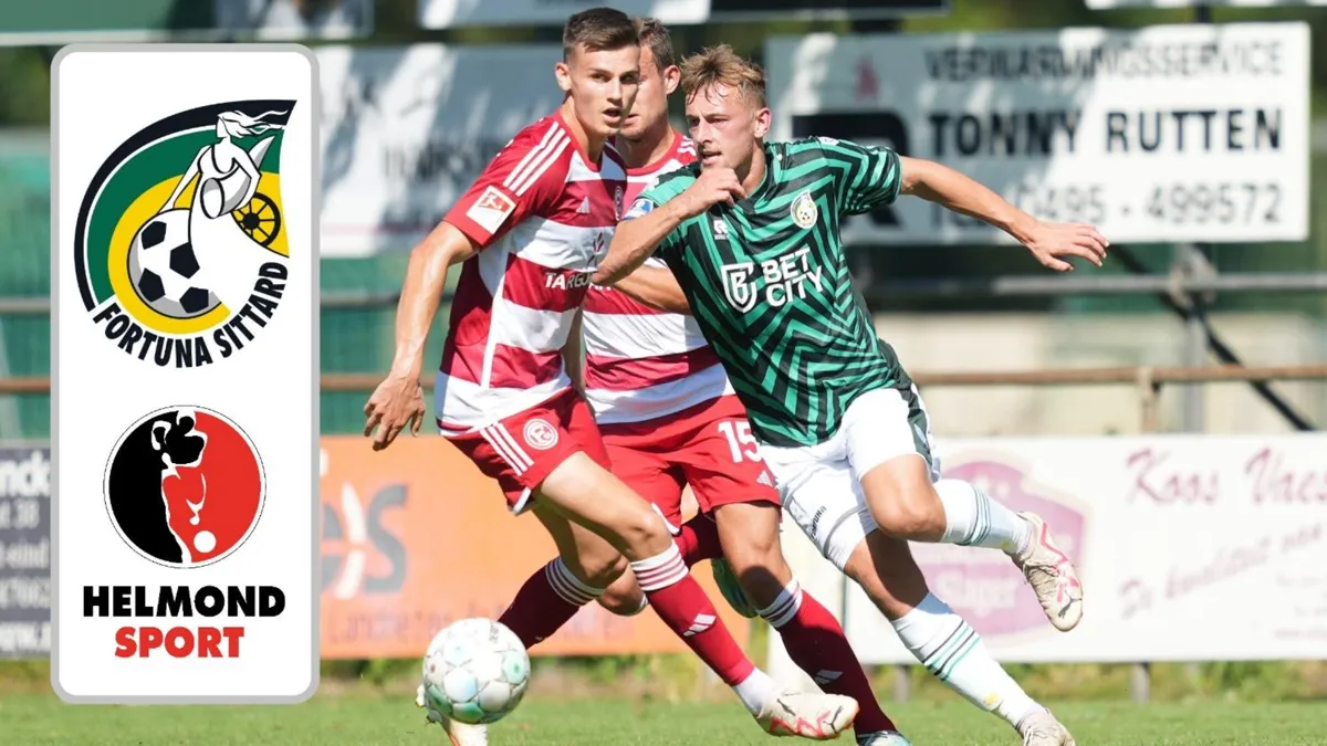 oefenwedstrijd fortuna sittard tegen helmond sport