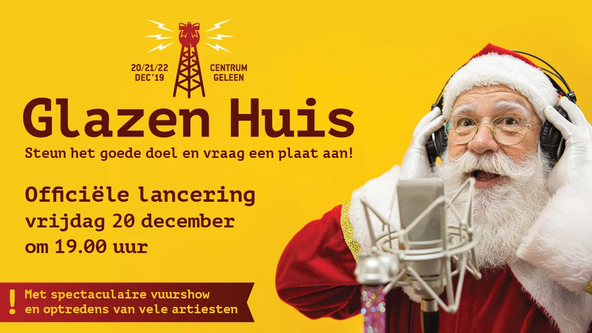 officiele opening glazen huis geleen
