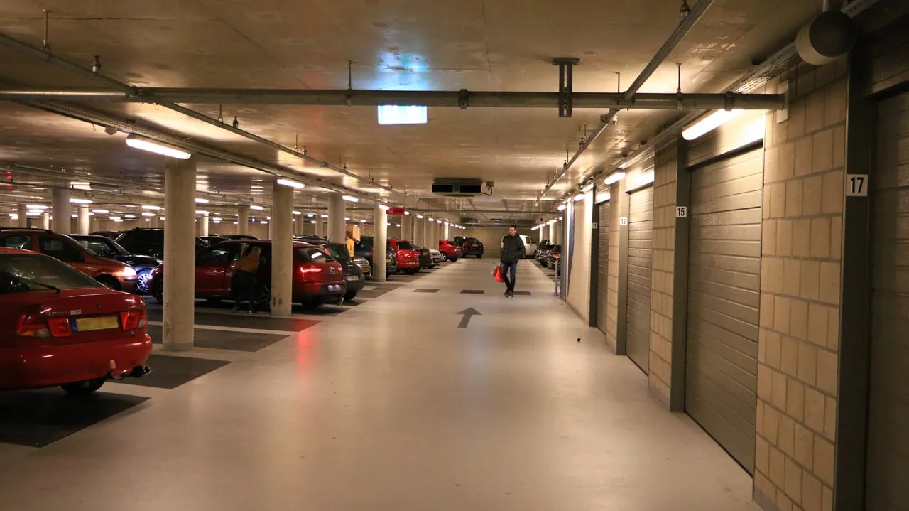 ondergronds parkeren parkeergarage