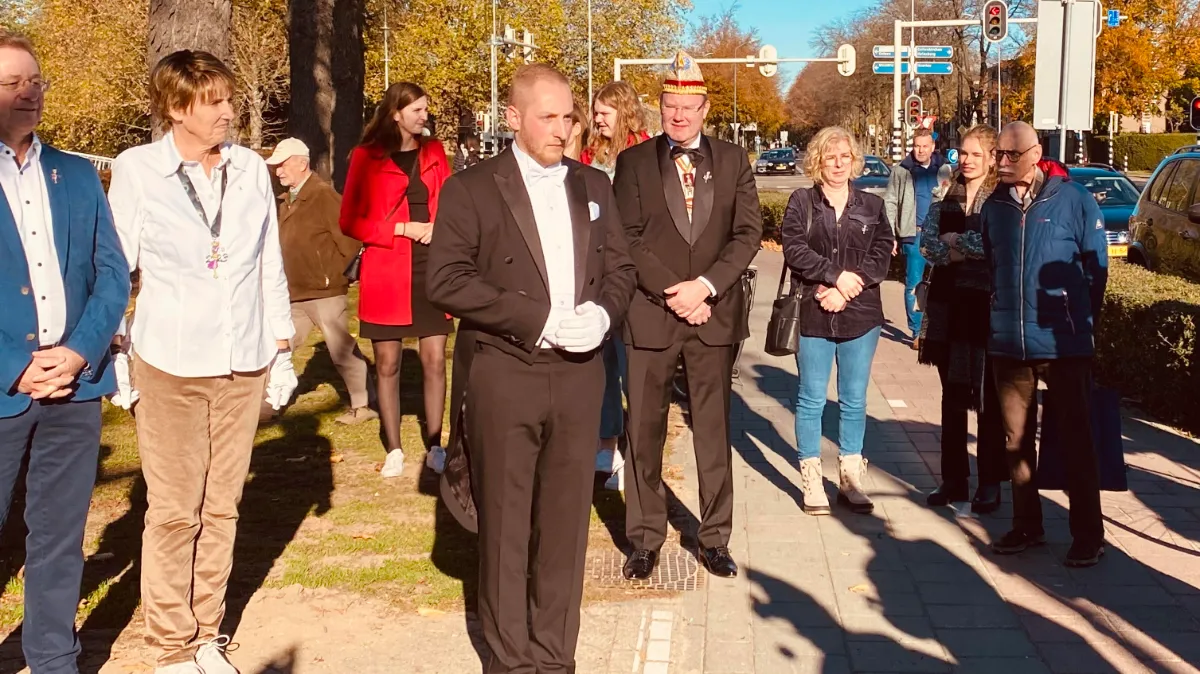 ontvangst perluu bij open dag ruud rousseau