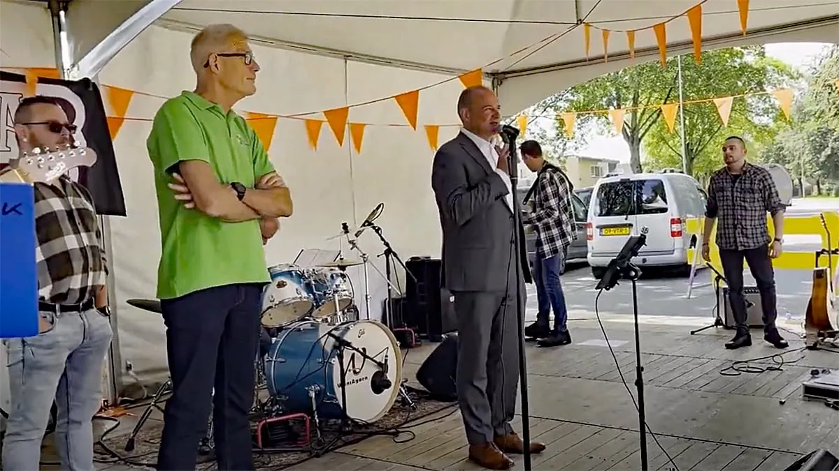 opening dag van de wijk geleen zuid en de kluis