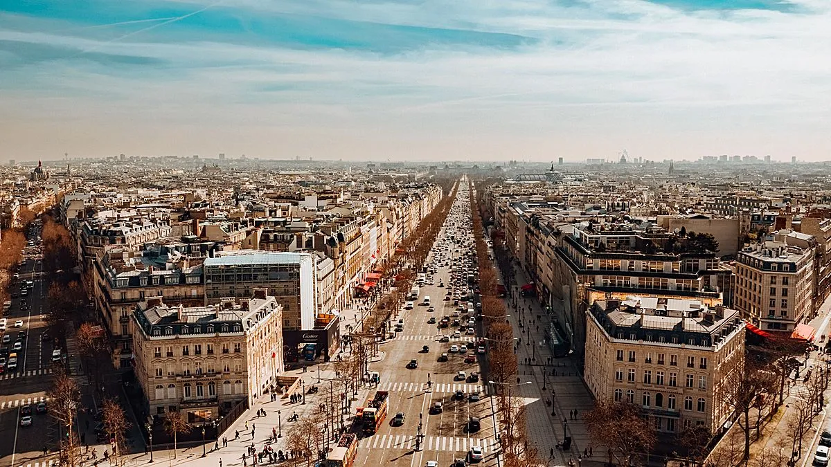 parijs champs elysees