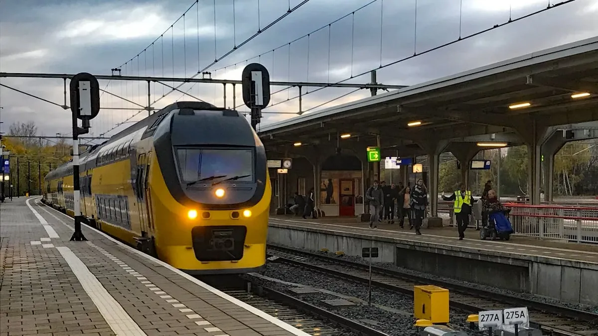 perron intercity station sittard