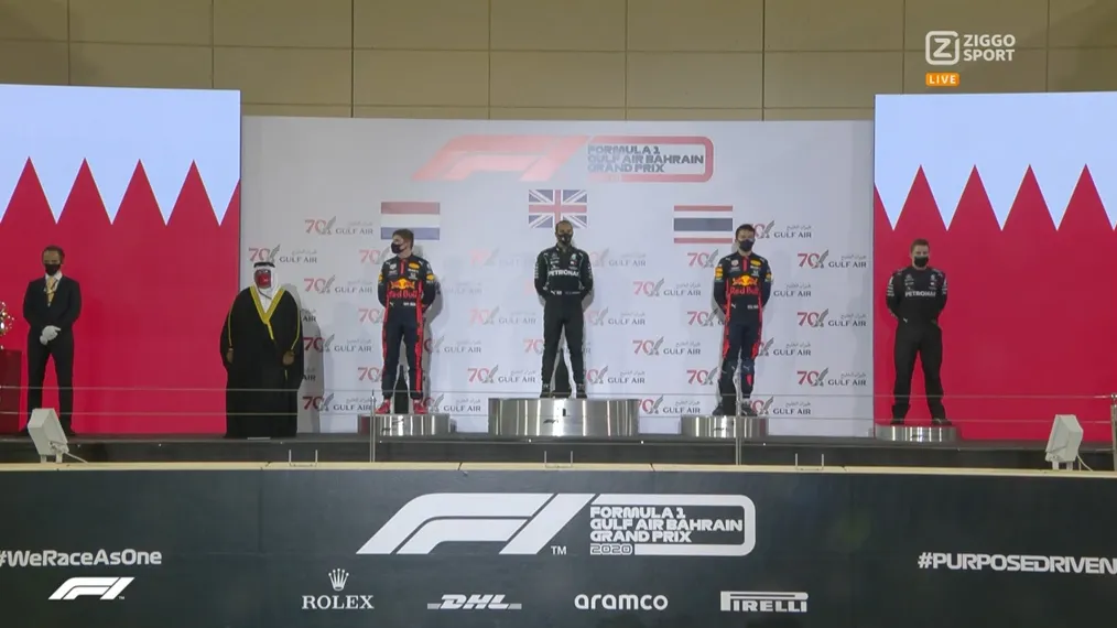 podium bahrein 2020