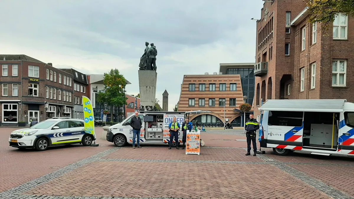 politie en handhaving markt geleen ondermijning