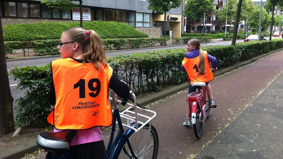 praktisch fietsexamen verkeersexamen