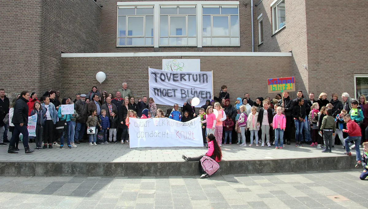 protest de tovertuin
