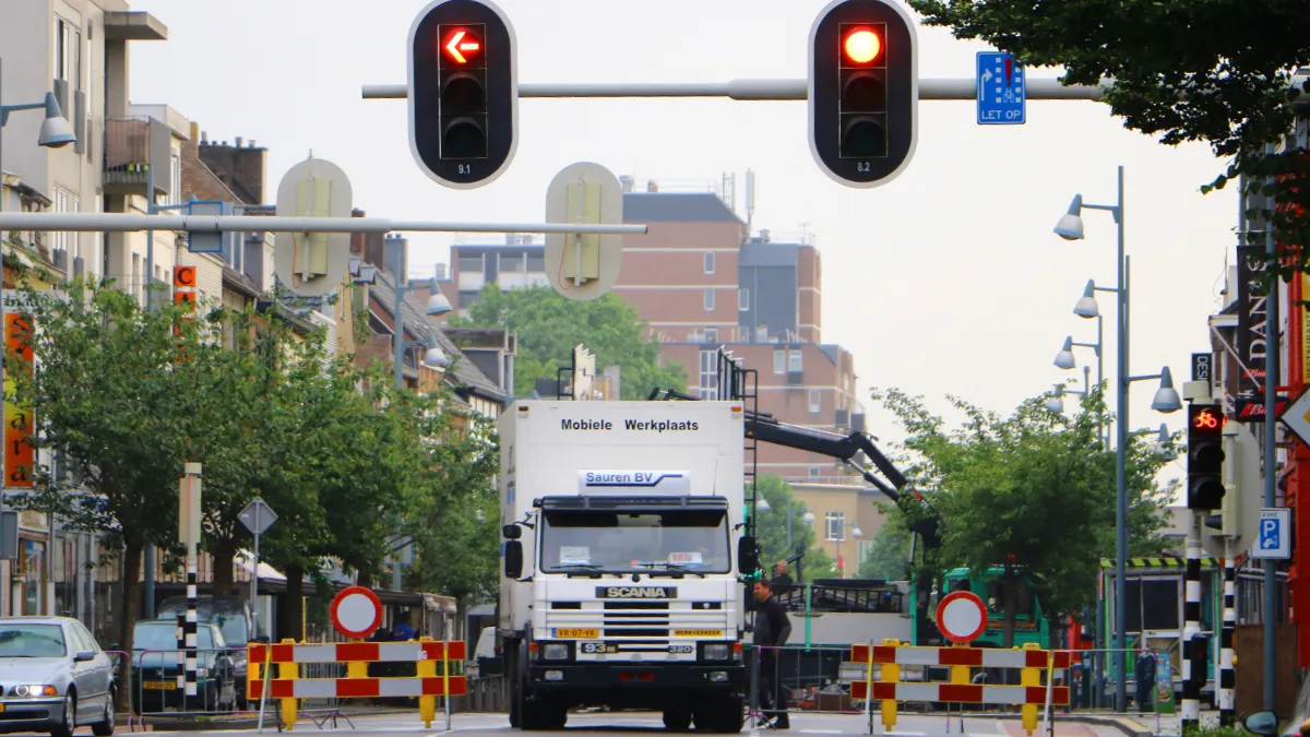 rijksweg centrum geleen afgesloten voor verkeer wegens kermis 2022