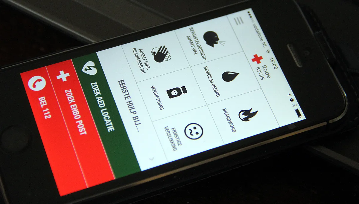 rode kruis ehbo app