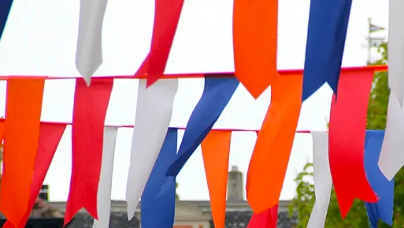 rood wit blauw en oranje koningsdag