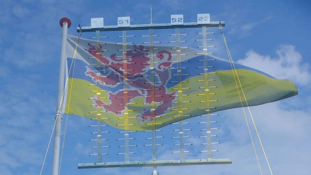 schietraam en limburgse vlag