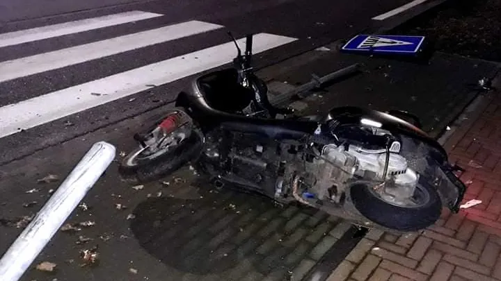 scooterongeluk geleen
