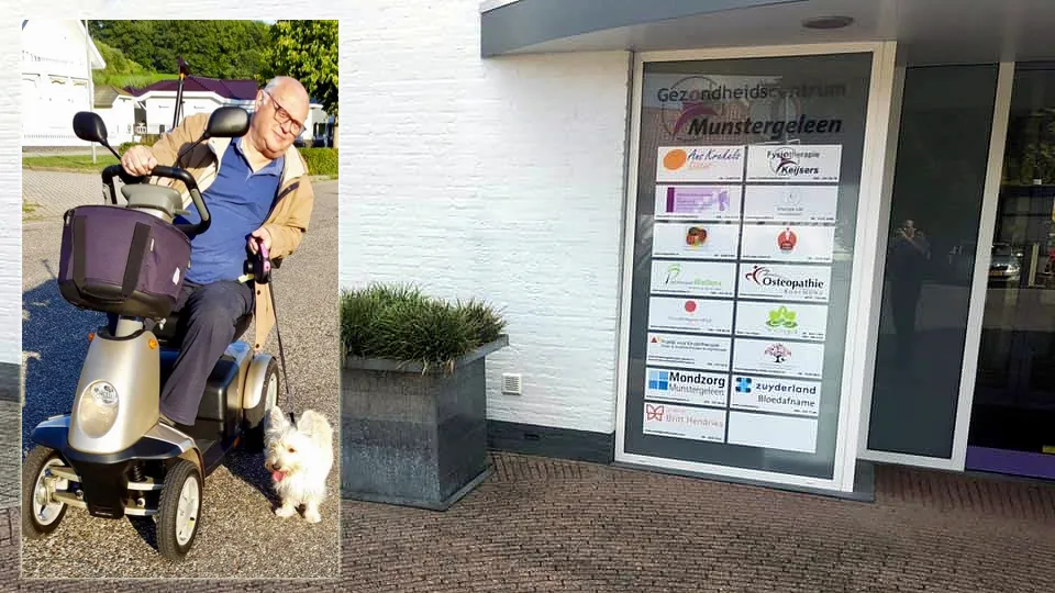 scootmobiel gestolen in munstergeleen