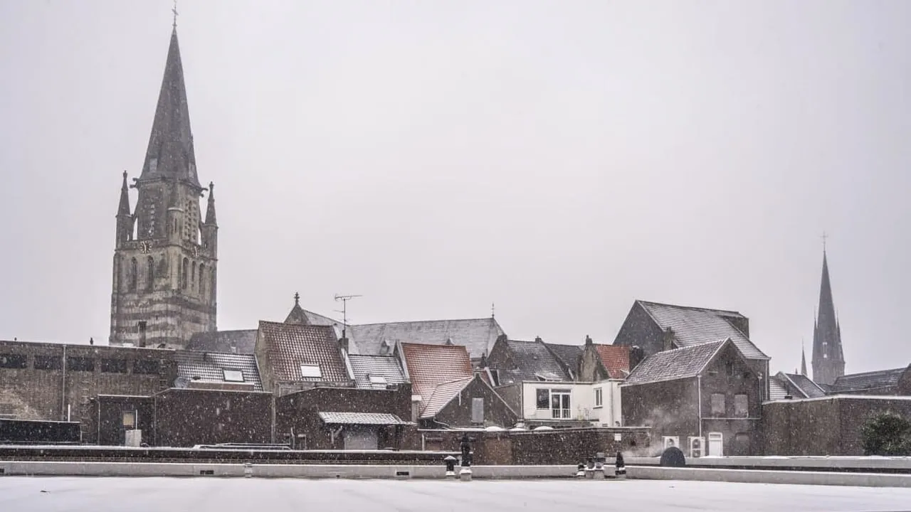 sneeuw in sittard 2020