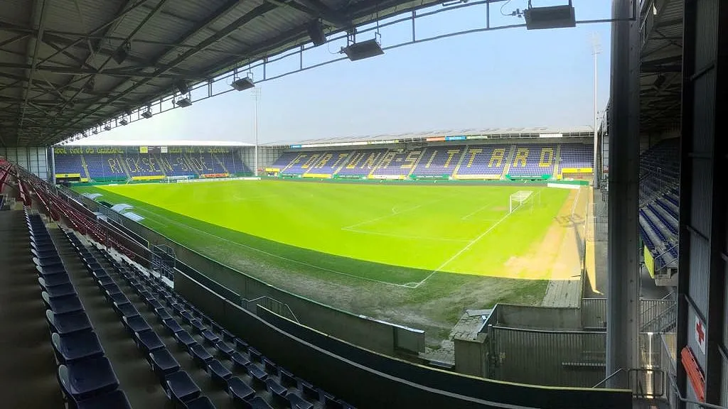 stadion fortuna sittard vanuit zuidwesthoek