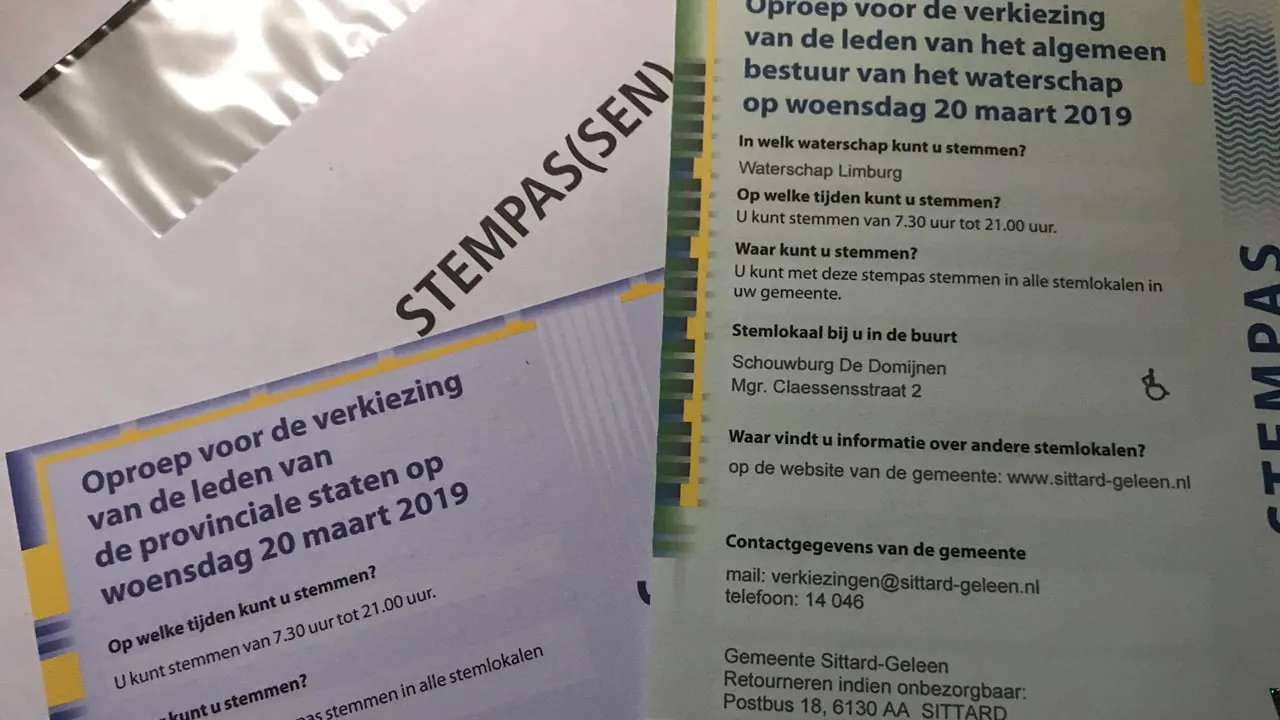 stempassen voor 20 maart 2019