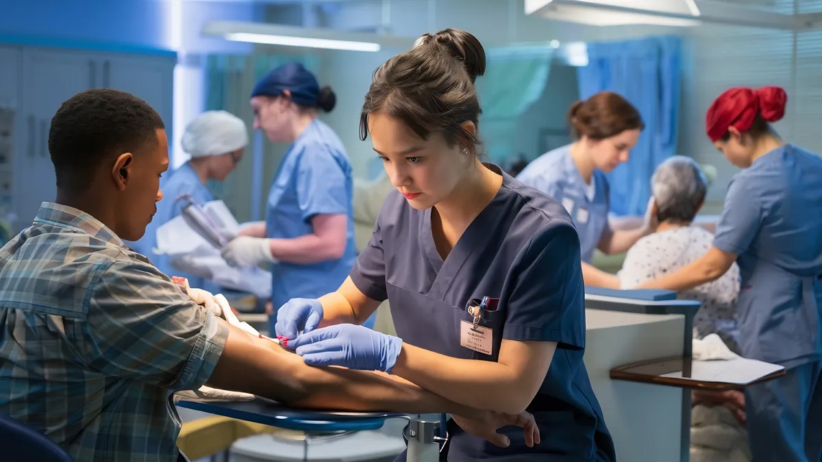 studenten verpleegkunde