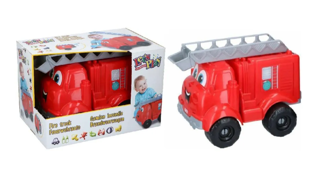 terugroepactie speelgoed brandweerwagen