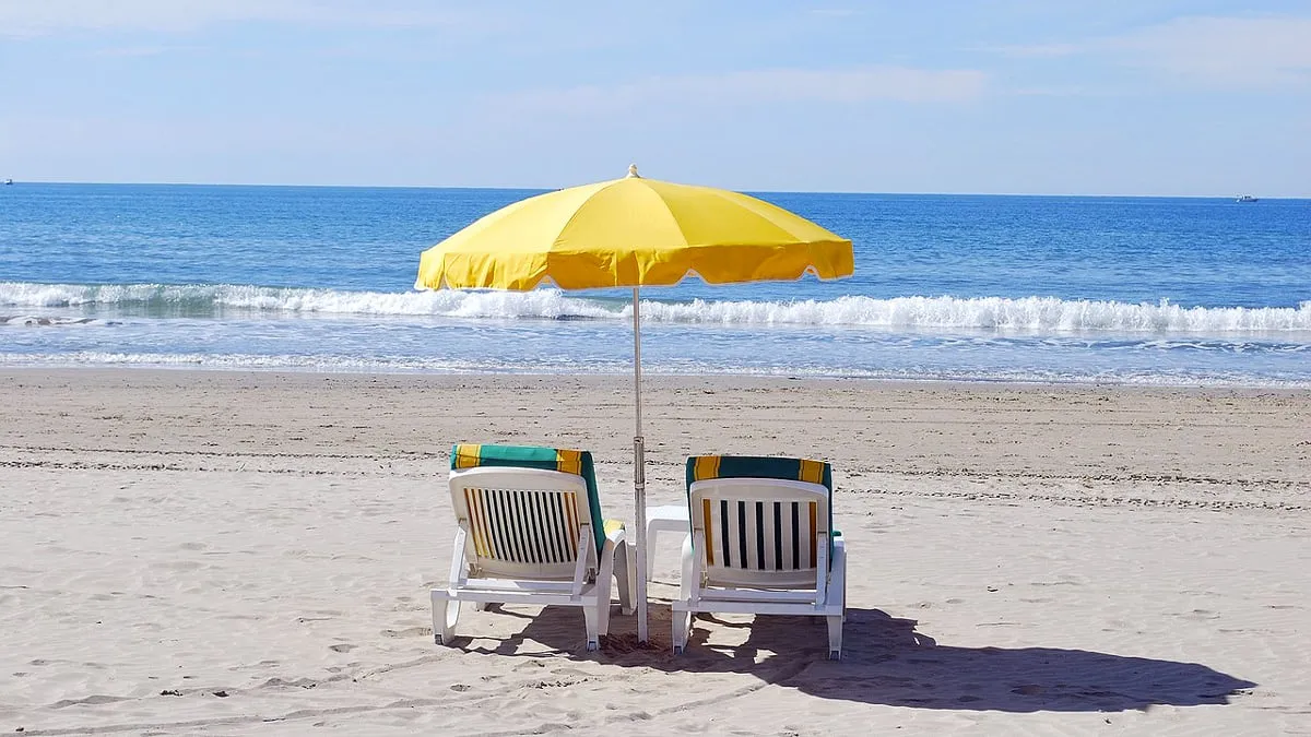 vakantie aan zee