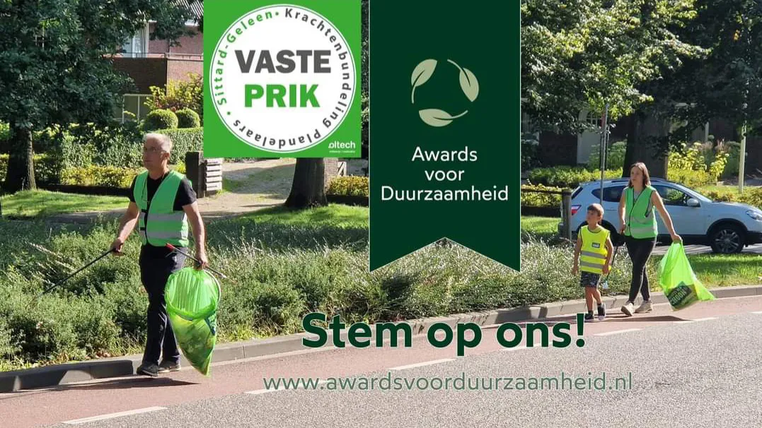 vast prik genomineerd voor award voor duurzaamheid