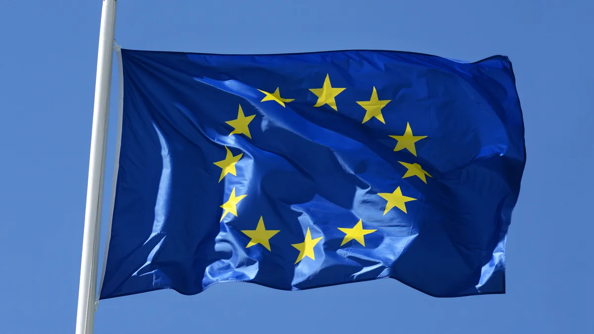 vlag van de europese unie