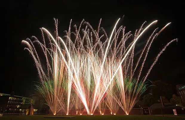 vuurwerkshow